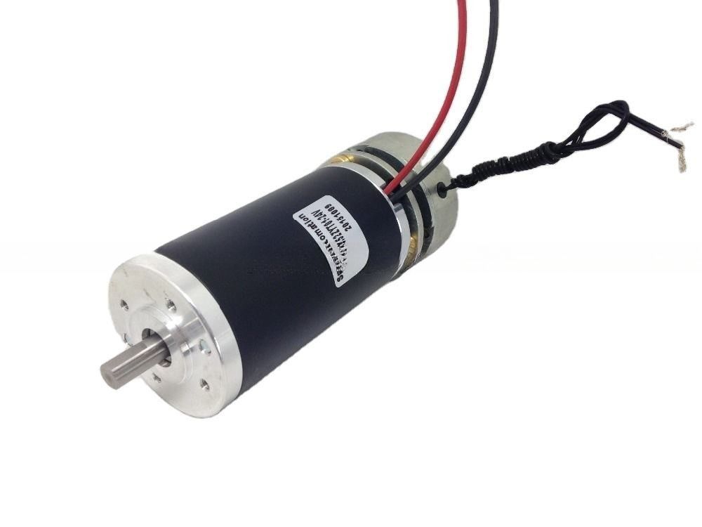 52ZYT01A Permanent Magnet Brush DC Motor Dual Shaft Option Gr53x25 2000RPM-10000RPM